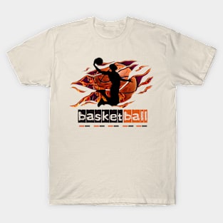 Slam Dunk Art For Your Basketball Son T-Shirt